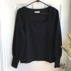 Square neck top